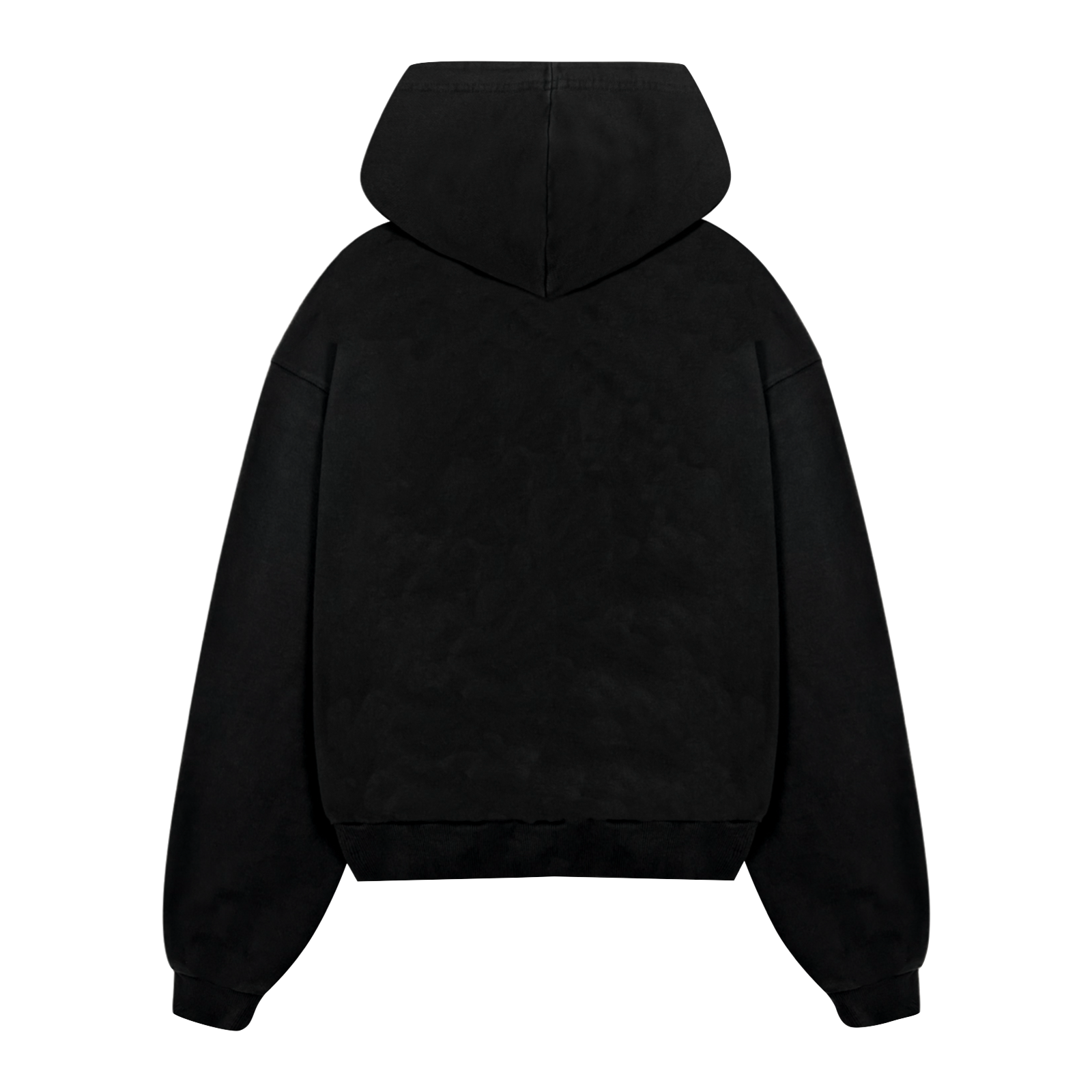 Zip Hoodie Vintage Black