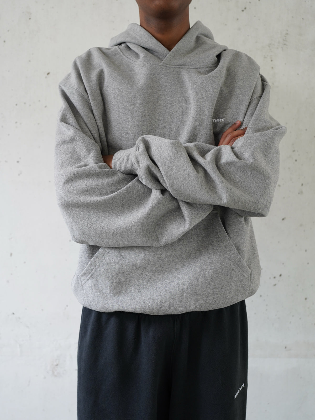 Heather Grey Permanent Hoodie