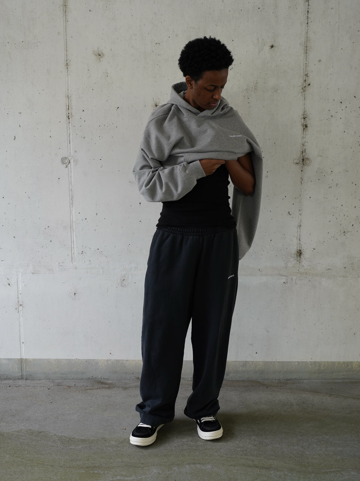 Heather Grey Permanent Hoodie