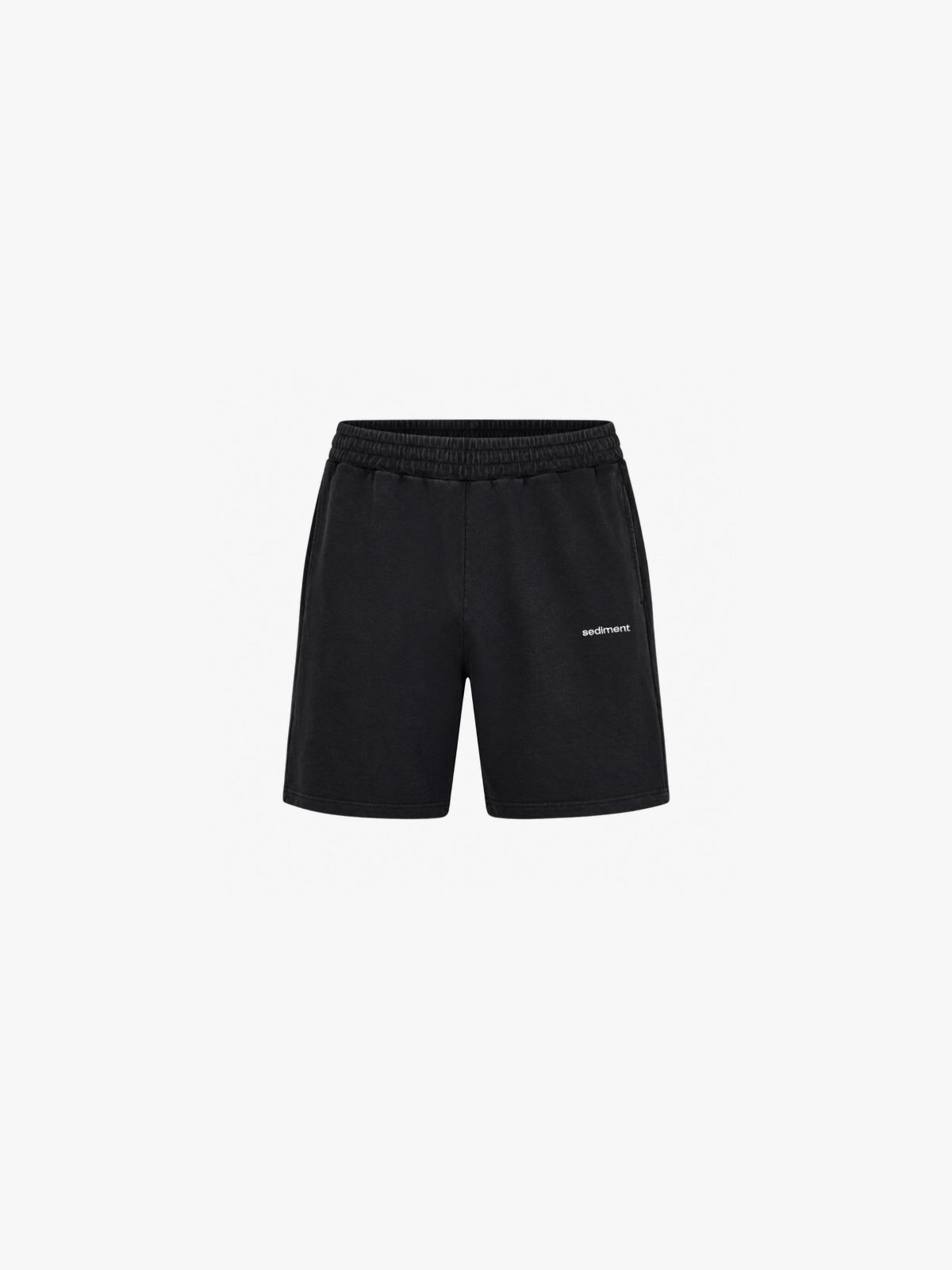Vintage Black Permanent Sweatshorts