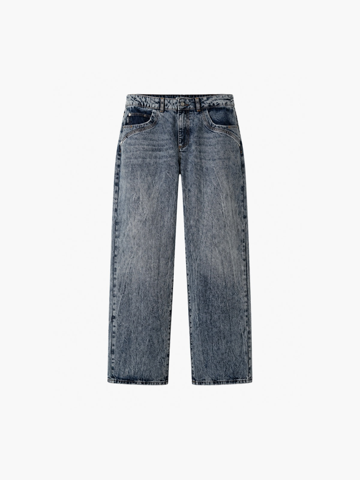 Vintage Washed Blue Denim