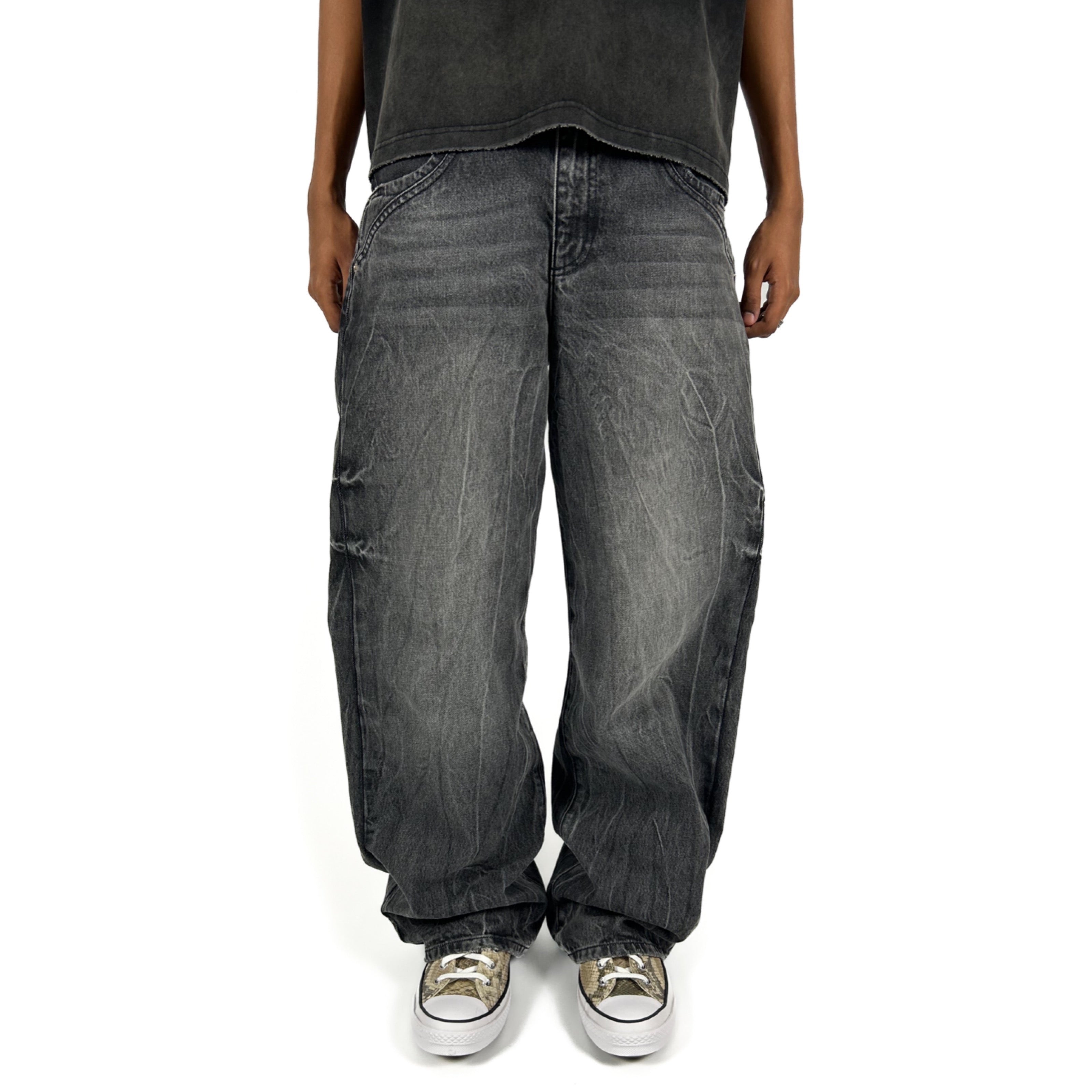 Light Wash Denim Grey