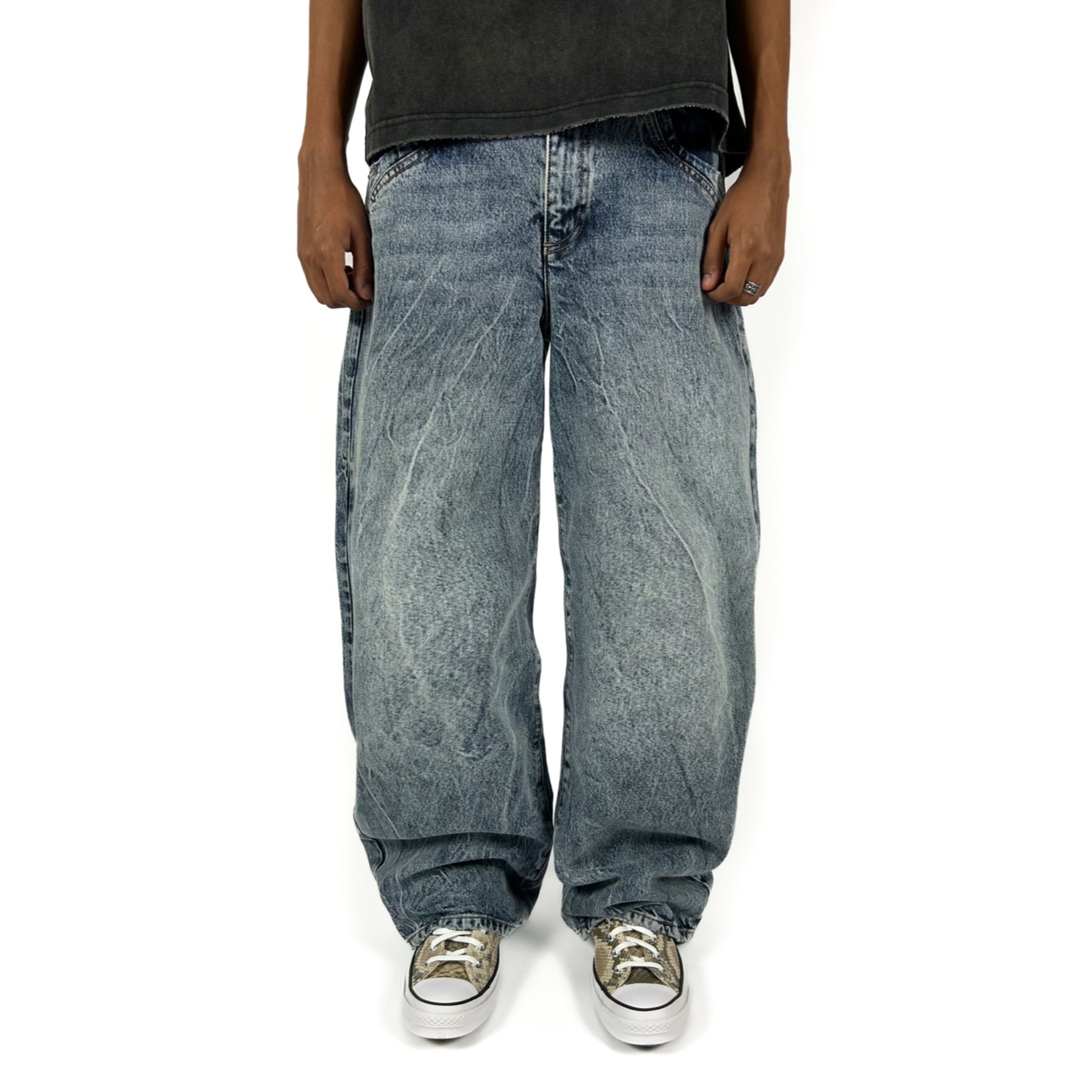Light Wash Denim Blue