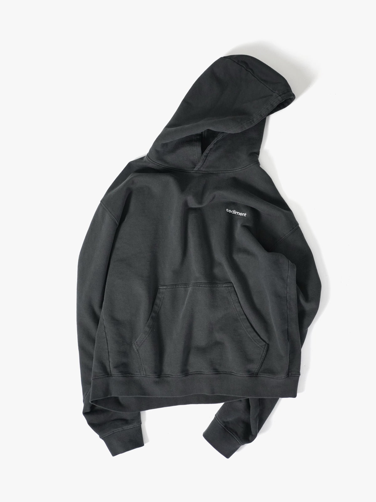 Vintage Black Permanent Hoodie