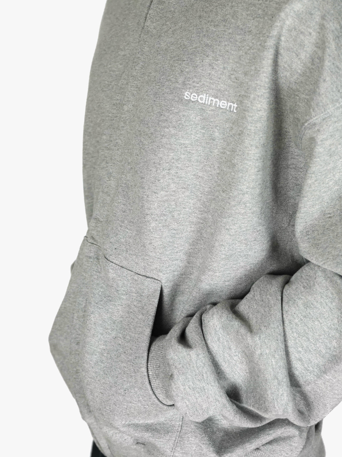 Heather Grey Permanent Zip-Hoodie