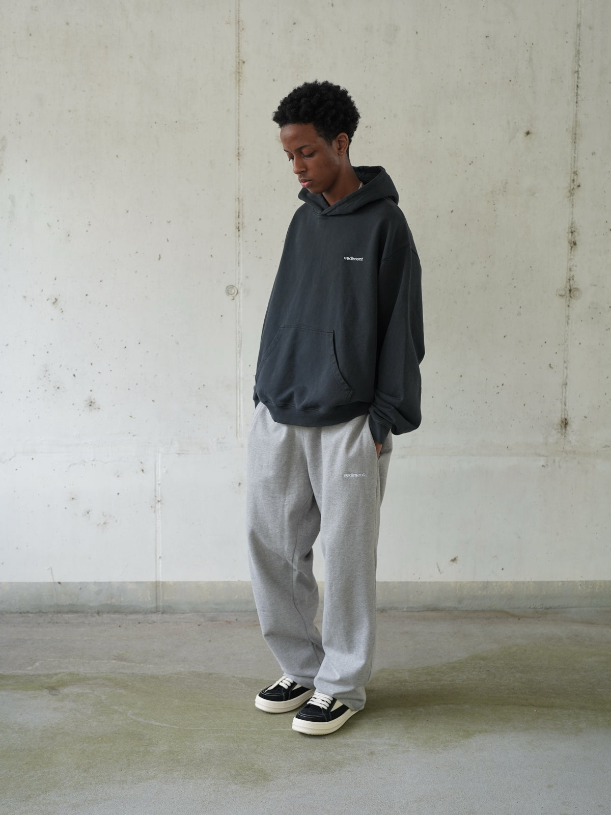 Vintage Black Permanent Hoodie