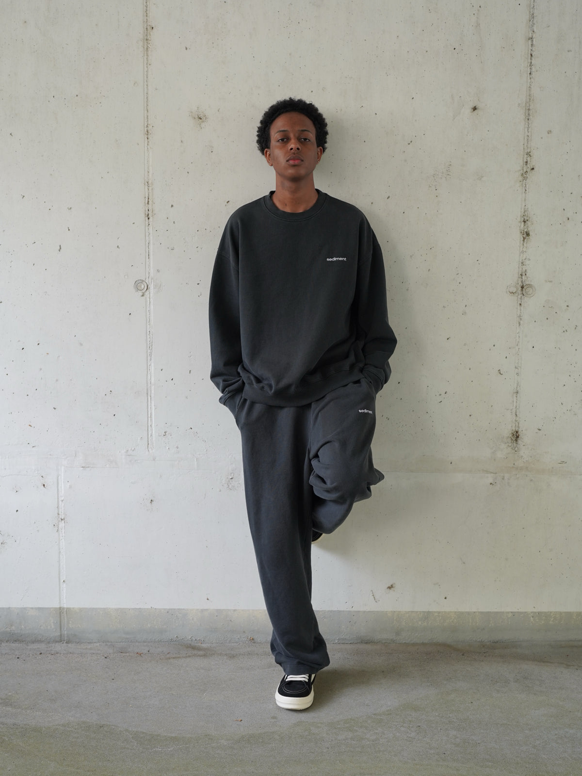 Vintage Black Permanent Crewneck