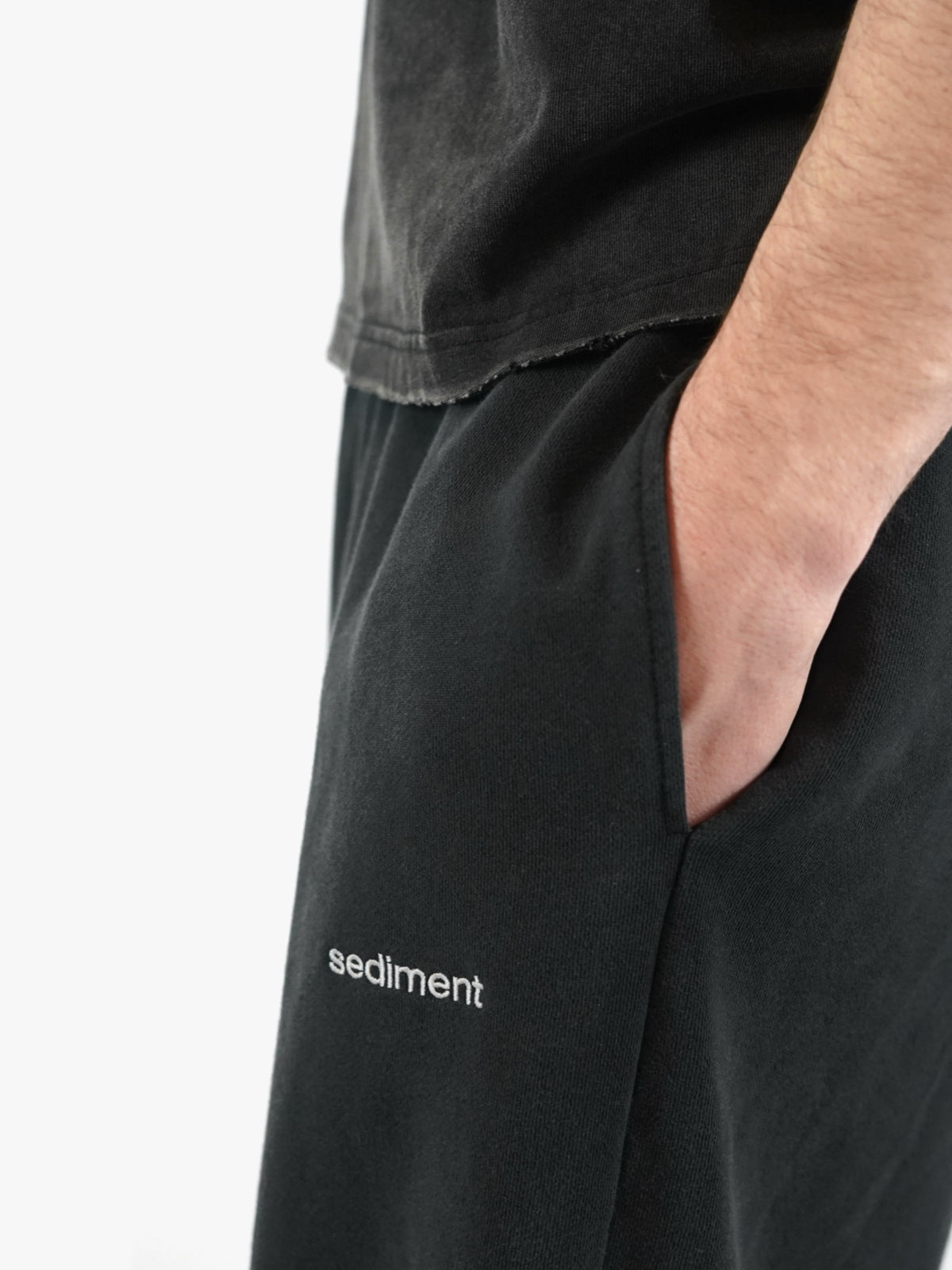 Vintage Black Permanent Sweatpants