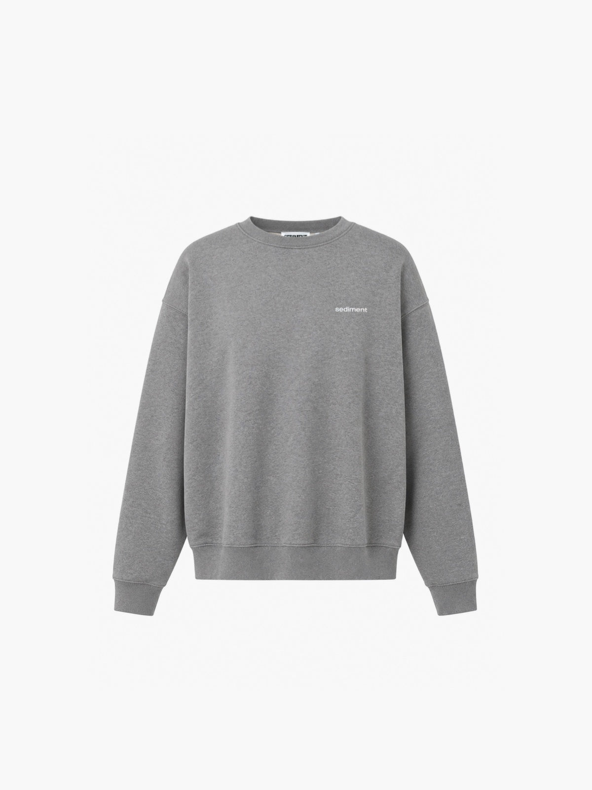 Heather Grey Permanent Crewneck