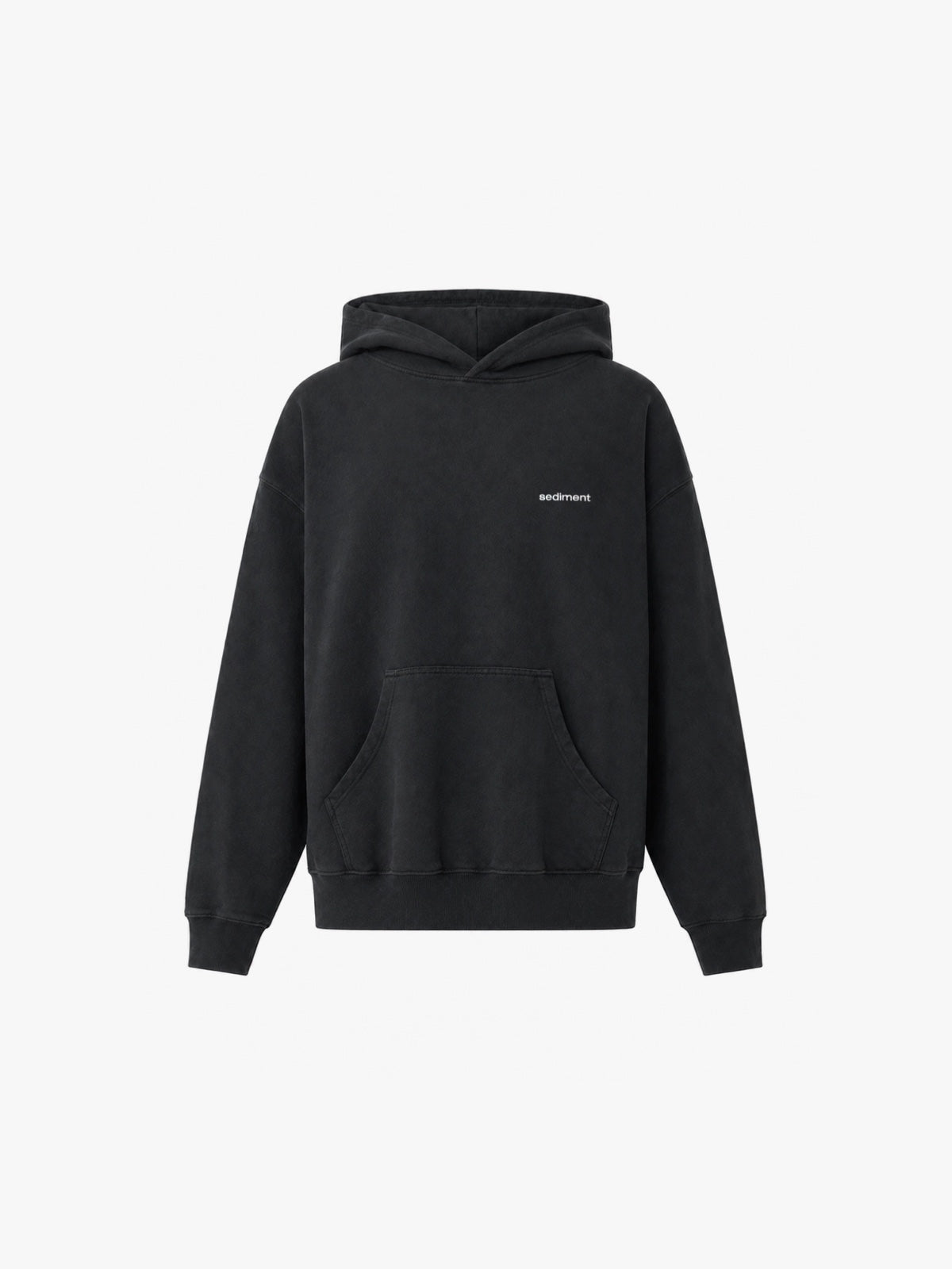 Vintage Black Permanent Hoodie